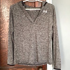 Hooded light weight, under Armor, long sleeve